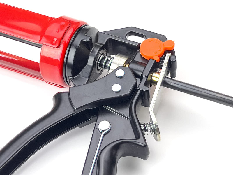 CaulkZilla™ Heavy Duty, Revolving Frame Caulking Gun, 1/10-Gallon Cartridge Capacity