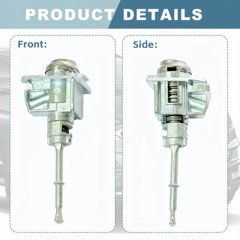 81970-D3A00 Door Lock Cylinder 2 Keys Driver Side Fits for Hyundai Tucson 2016-2021 Replace 81970D3A00