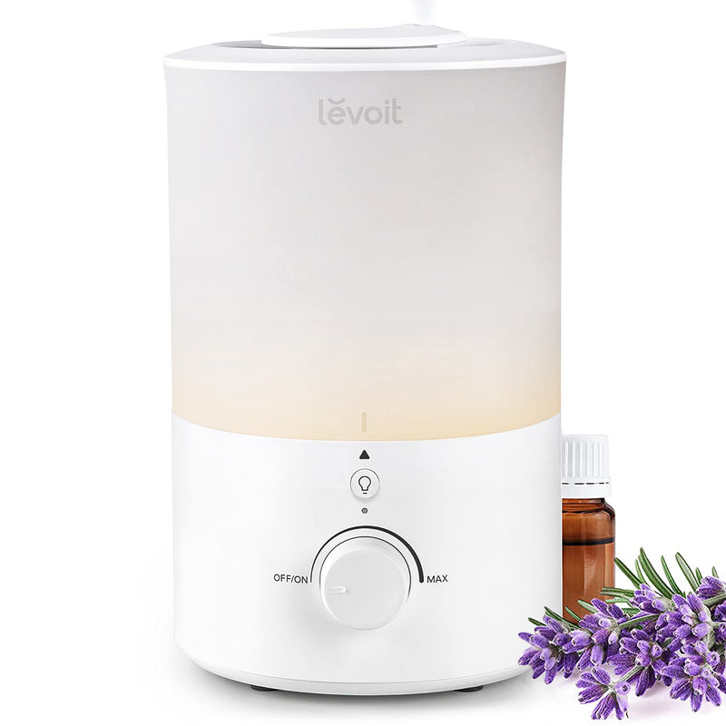 LEVOIT 10-Pack Top Fill Humidifier Replacement Filters, Capture Particles to Improve Humidification Efficiency, for Classic160, Dual150, Dual200S, Classic300(S), LV600S, OasisMist450S, Superior6000S White 18x24