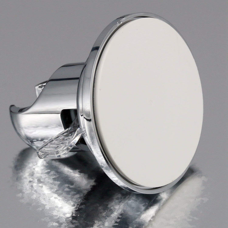 BOPai Suction Shower Head Holder, Relocatable Handheld Showerhead Holder, Chrome, Suitable for Installation On Smooth Surfaces Holder-Chrome