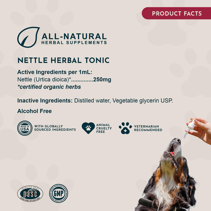 Animal Essentials Nettle Herbal Extract 1 fl oz Bottle