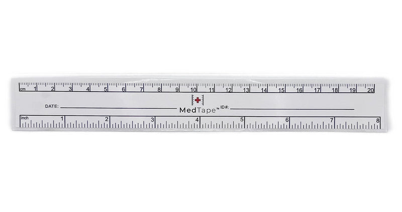 Self-Adhesive Wound Measurement Ruler 8 Inches (Roll of 125)