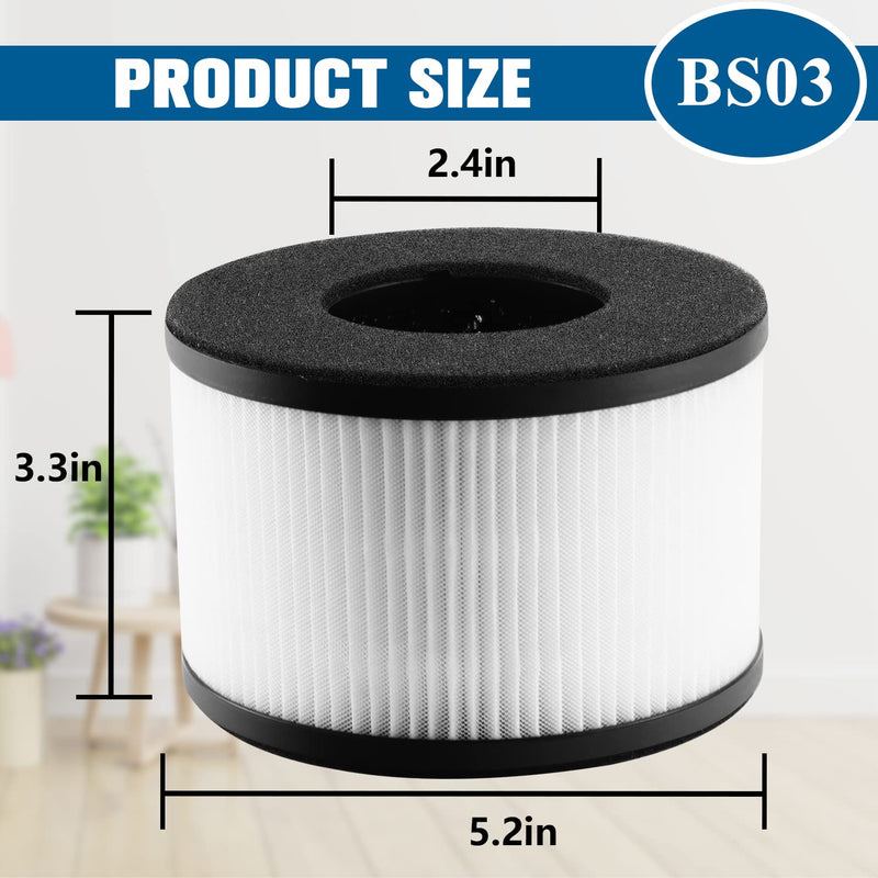 BS-03 Filter Compatible With PARTU Air Purifier