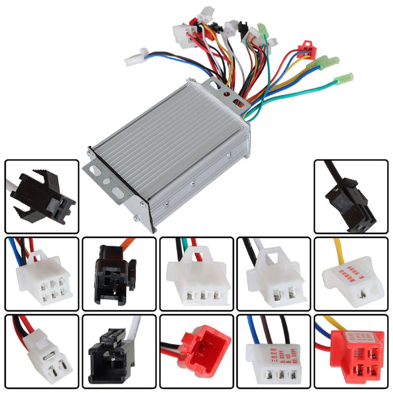 labwork 36V/48V/60V/24V 350/250/500/800/1000W DC Brushless Motor Speed Controller Replacement for Electric Bicycle E-Bike Scooter 1 36-48V 350W