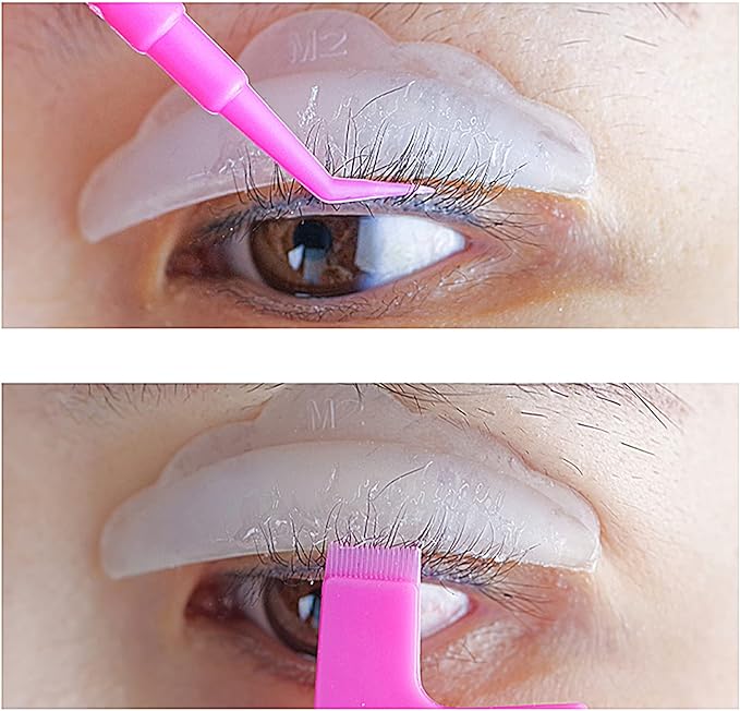 ZHEJIA 9 Pcs Eyelash Perm Self Kit Eyelashes Eyelash Plate Lifting Tool Curling Stick Eyelash Self Kit - NewNest Australia