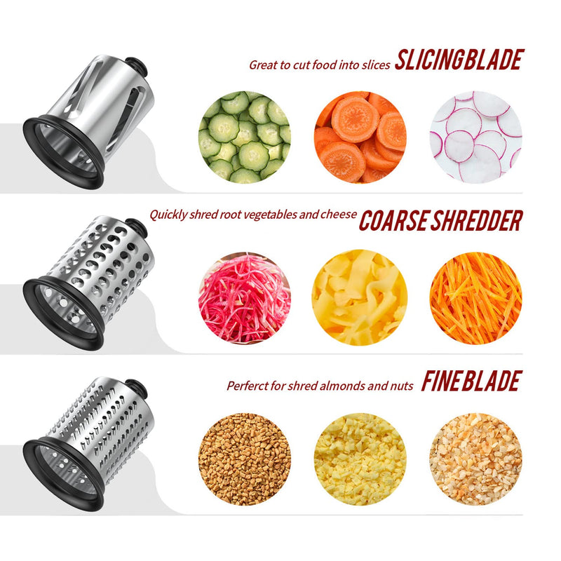 Slicer Shredder Attachment for KitchenAid Stand Mixers, Vegetable for Kitchenaid, Cheese Grater by Gvode