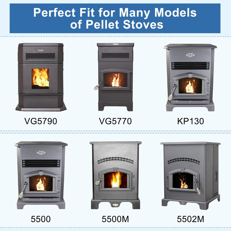 Criditpid 86624 Replacement for Vogelzang VG5790, VG5770 Pellet Stove, Stainless Steel Firepot for US Stove King KP130, 5502M, Ashley 5500 5500M 5500XL Pellet Stoves. 86624 Burn Pot