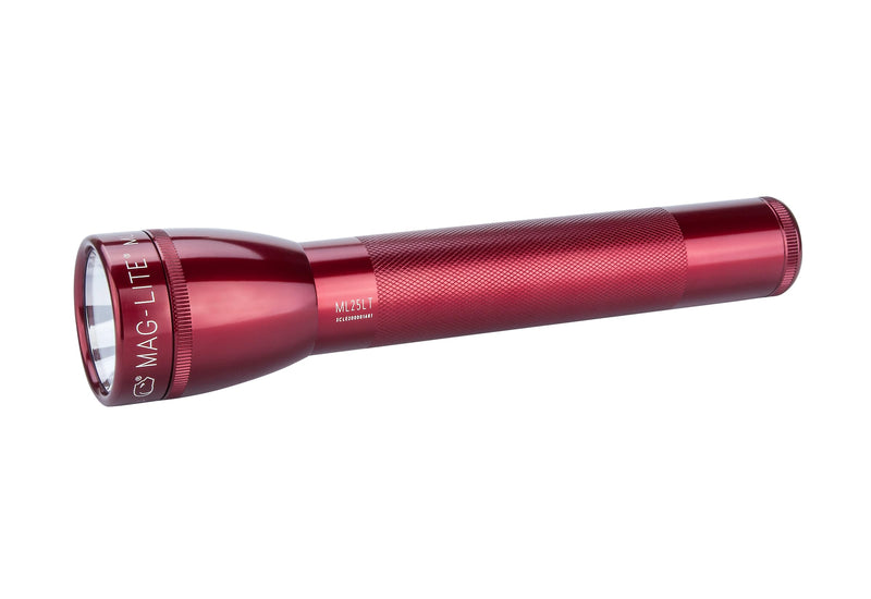 MagLite 3C Cell LED Flash Light, Red One Size