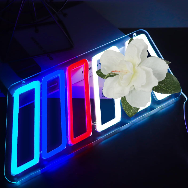 Car Neon Sign for Wall Decor Dimmable Led Neon Light Up Sign for Garage、Bedroom、Playroom、Car Repair Shop、 Christmas and Birthday Gifts T-car