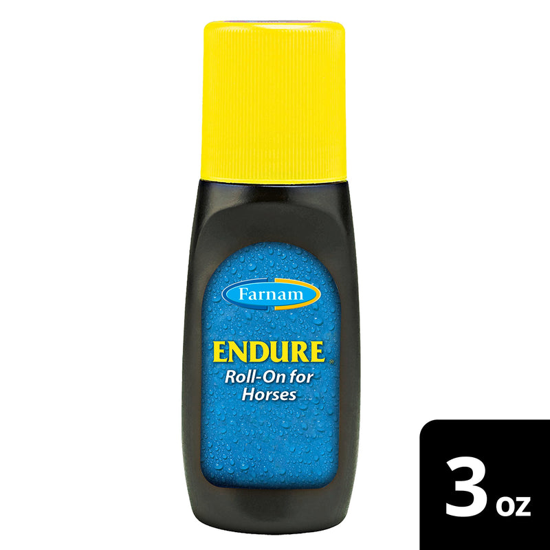 Farnam Endure Roll-On Fly Repellent for Horses, for Sensitive Areas, 3 Ounces 3 oz. Roll On - PawsPlanet Australia