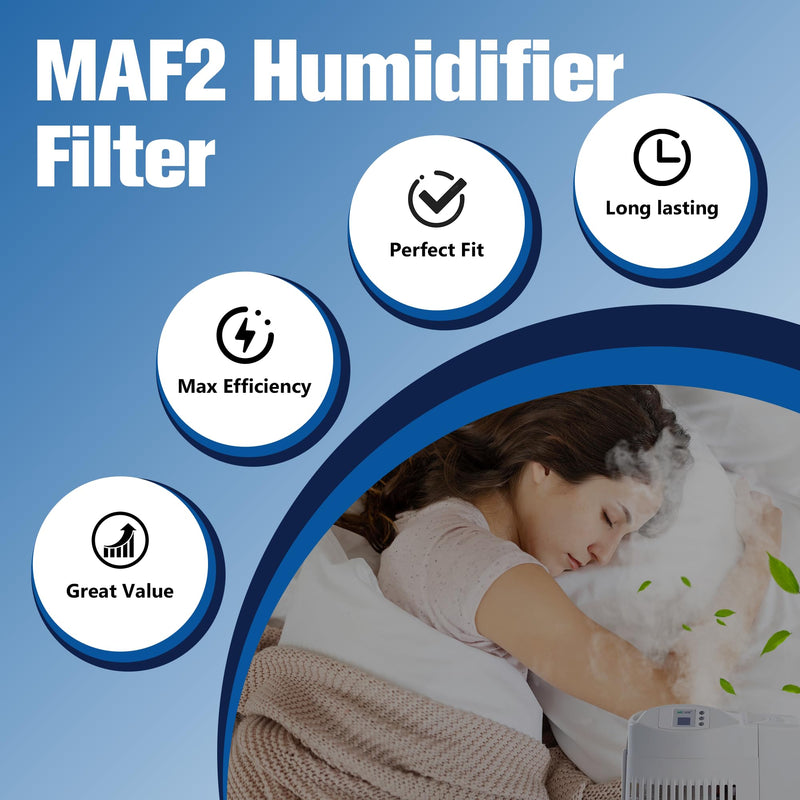 MAF2 Humidifier Wick Filter Replacement for AIRCARE Esscik Air MiostAIR 4
