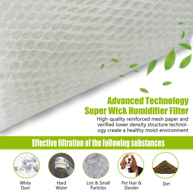 MAF1 Humidifier Filter Replacement Compatible with Aircare Essick Air MA1201 MoistAir MA0950 MA1200 MA1201 MA09500 and Kenmore 14906 14410 14411 15412 29979(2 Pack) MAF1