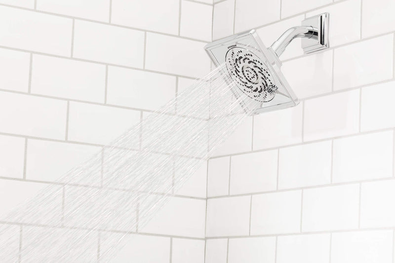 Speakman S-5002-E2 Rainier Exhilaration High Pressure Fixed Shower Head, 2 GPM, Polished Chrome