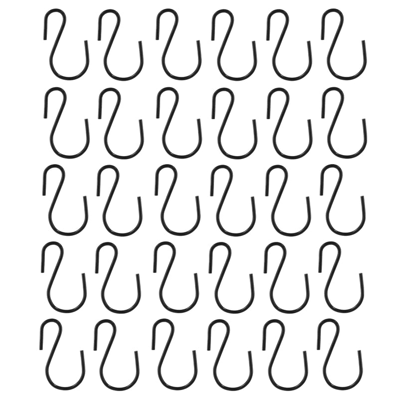 Metal Small S Hook 30 1.73” Length, 2mm Thickness
