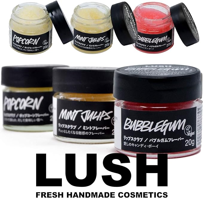 [Gift Wrapped] LUSH Lip Scrub Lip Care Gift with Shop Bag Cosmetics (Honey Flavor) 20g (x1) - NewNest Australia