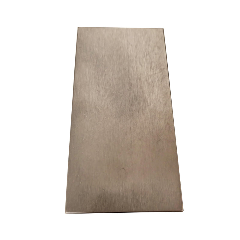 1 lb Titanium Block – 0.5" x 2.5" x 5" – 99.7% Pure Ti – Rectangular Ingot with Chamfered Edges – for Experiments, DIY & Collectors