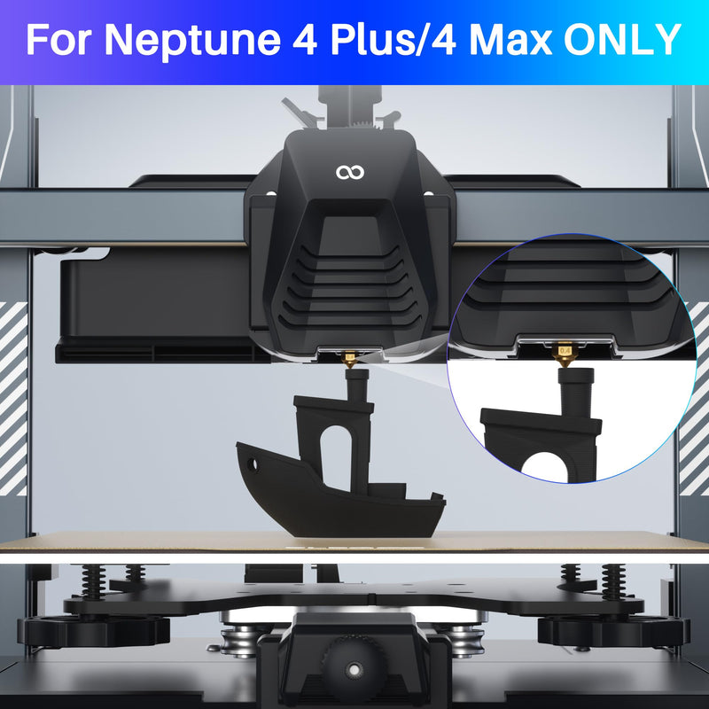 ELEGOO 10pcs Multi Size Nozzles for Neptune 4 Plus/4 Max 3D Printer, Brass Hotend Nozzles 0.4/0.6/0.8/1.0mm with Cleaning Kits Brass-Neptune 4 Plus/Max