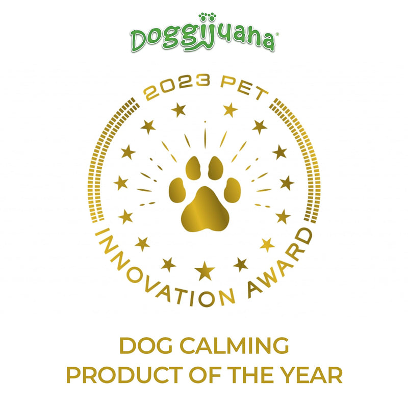 Doggijuana Juananip™ Refill Jar | Hand Harvested Organic Ground Catnip for Dogs | Naturally Calming for Anxiety, Stress | Grown in the USA Juananip Jar