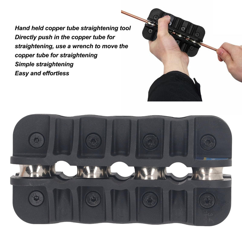 Fafeicy Pipe Straightener 3/4in, Handheld Tube Straightening Tool, Efficient for Fluid Line Routing
