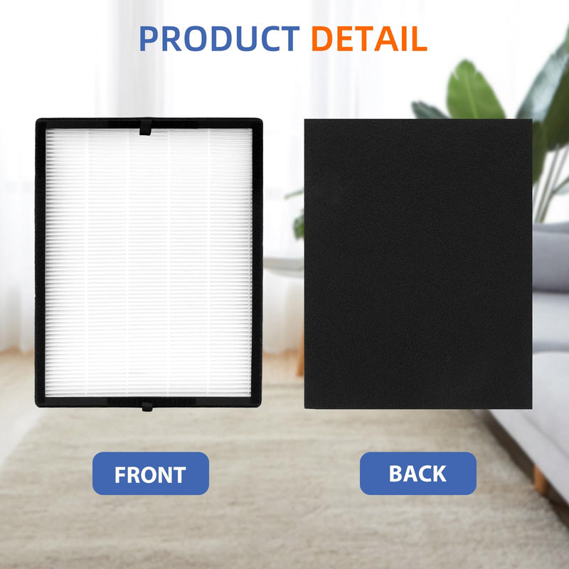 45i Replacement Filter for Breathesmart Flex Bh400 45i Air Purifier High Efficiency Material With Activated Carbon Filter B4-Pure / Fl40 1 combo pack
