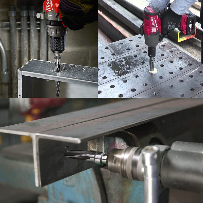 5/8" Reamer Bit for Steel Metal Wood,HSS 5/8" Tapered Reamer Drill Bit Bridge/Construction with 1/2" Shank Chuck Alloy to Align Existing Hole and Enlarge Hole 5/8" 1PCS - NewNest Australia