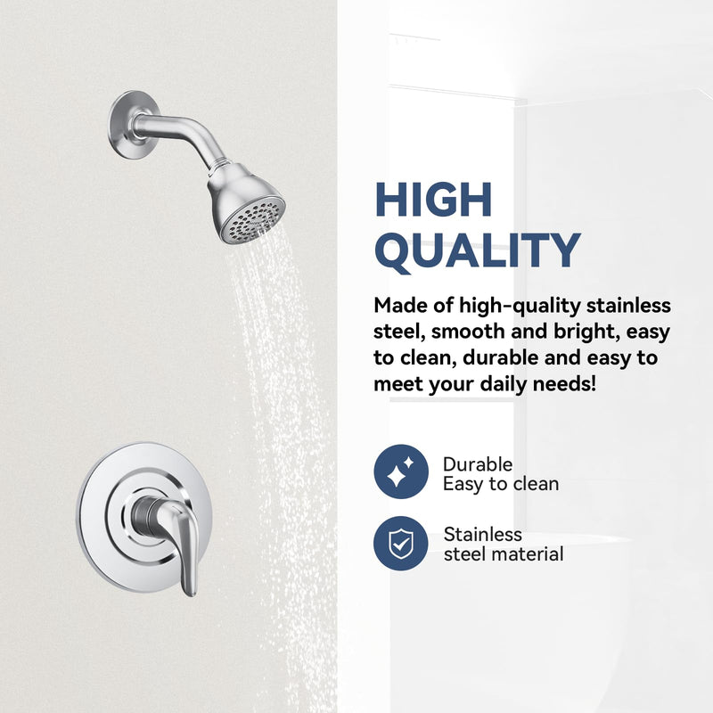 Chateau Collection Escutcheon Replacement for Moen 16090, for One-Handle Tub and Shower Faucets, Chrome