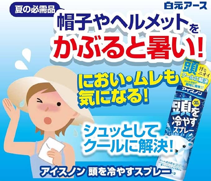 Ice Non Head Cooling Spray - NewNest Australia