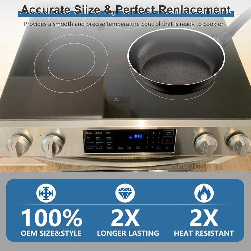 DG94-03500A/Z for Samsung Electric Stove Knob Replacement, DG94-03500V DG94-03500W Knobs Compatible with Samung Electric Range NE63T8111SS/AA NE63T8311SS/AA NE63T8751SS/AA AV/AW