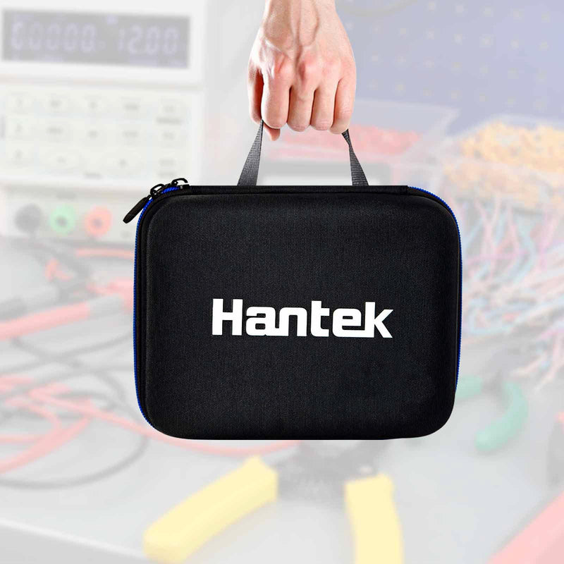 Hantek Universal EVA Protective Hard Tool Case 9 Inches for Oscilloscope 1008C Multimeter Digital Current Clamp Voltage Tester Electronic Meter 1Pcs Carrying Box Only 9.2x8.8x3.9 In