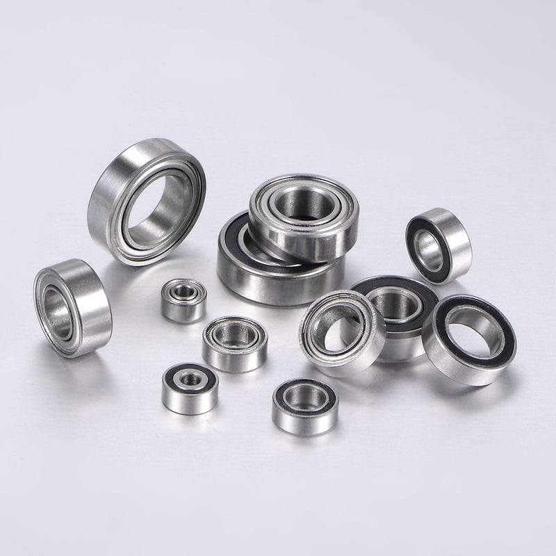 uxcell 20pcs MR74-2RS Deep Groove Ball Bearings 4x7x2.5mm Chrome Steel Miniature Bearing Double Sealed Precision Bearings, P6 (ABEC 3) 20 - NewNest Australia
