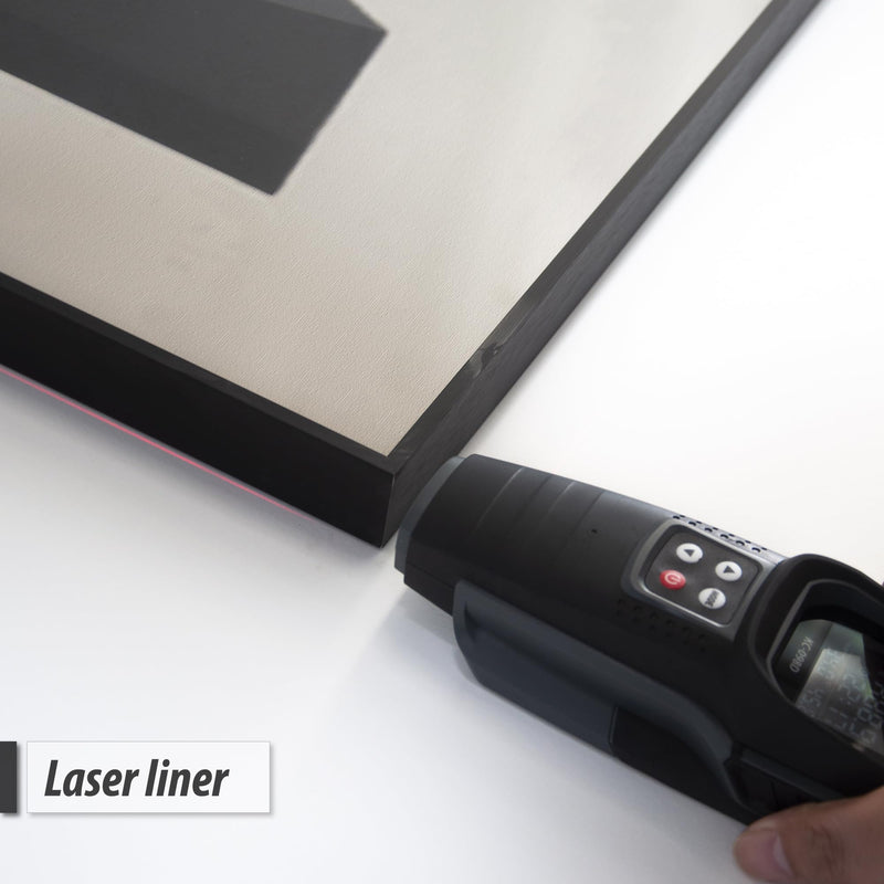 NDI 098D 5‑in‑1 Stud Finder Wall Scanner with Laser Liner – Precise Stud, Metal, Pipe & Live Wire Detection + Moisture Scan & Laser Guide