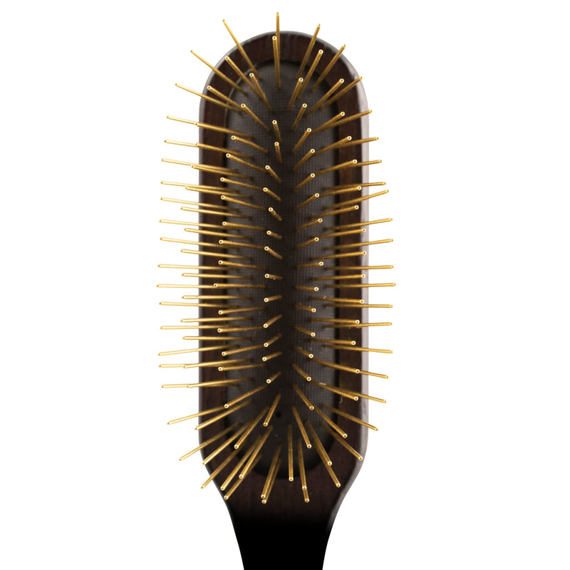 Chris Christensen Ice on Ice Detangle and Finishing Spray + 27mm Oblong Fusion Series Pin Brush- Brass Pins - PawsPlanet Australia