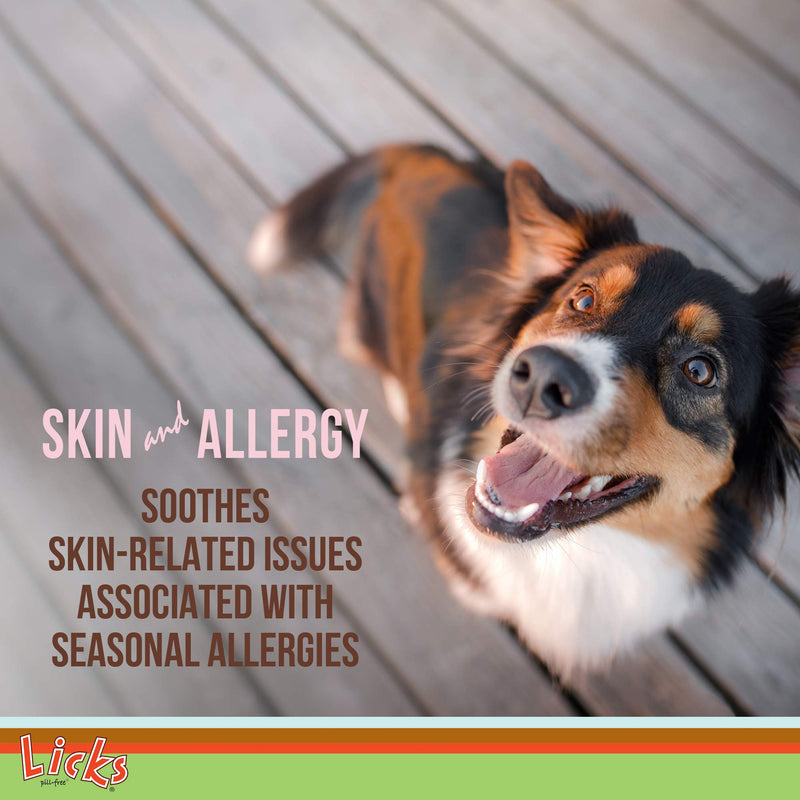 Dog Skin and Allergy Gummies - Omega 3 Dog Allergy Relief - Dog Vitamins & Supplements for Itch Relief - Turmeric Supplement for Dog Skin - Dog Vitamin Gummies - 90 Gummies - PawsPlanet Australia