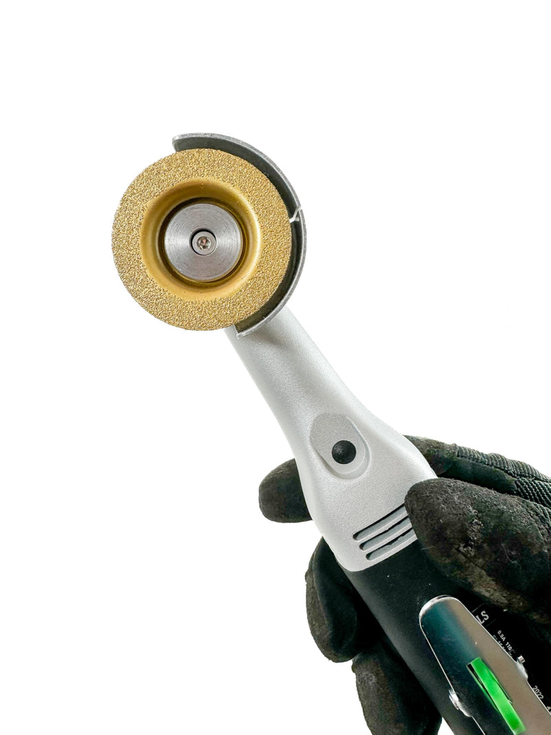 Gold Fine Grit 2" Disc - Precision Hoof Trimming Disc for Smooth Finishing - Great for Goats, Horses, Sheep, Pigs, & Cattle - Replacement for Hoof Boss Tools