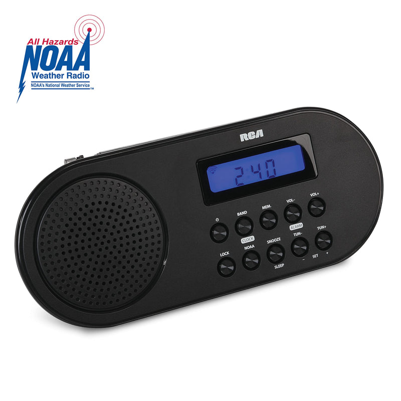 RCA RCWR7V AM/FM Weather Alert Radio
