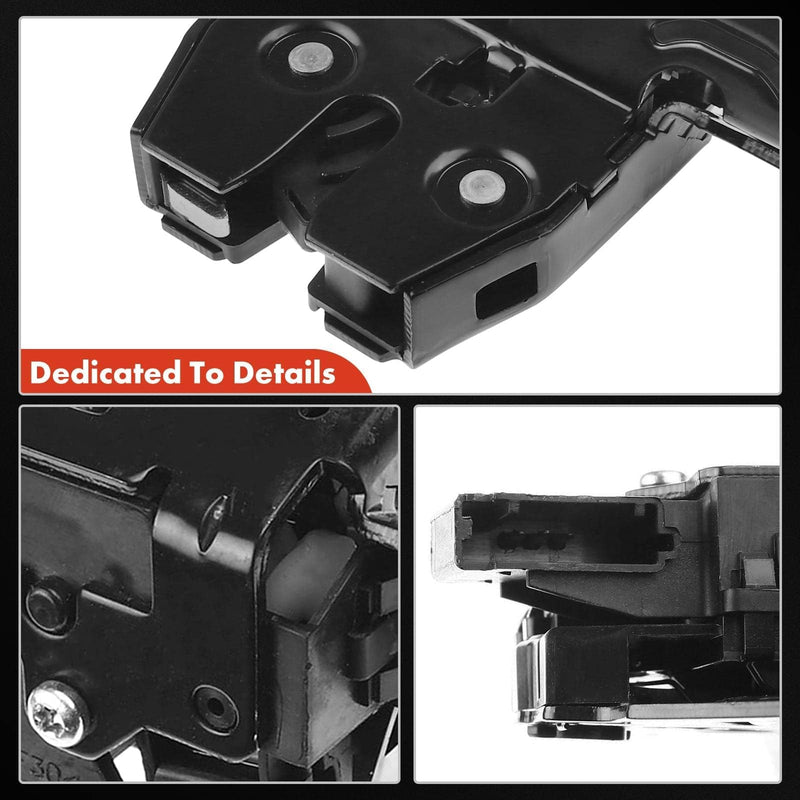 A-Premium Trunk Latch Lock Actuator Compatible with Cadillac Escalade Buick Encore Chevrolet Suburban Tahoe Trax Sonic Bolt EV GMC Yukon, Rear Tailgate Lock, 3-PIN Manual Liftgate Actuator, # 13515944