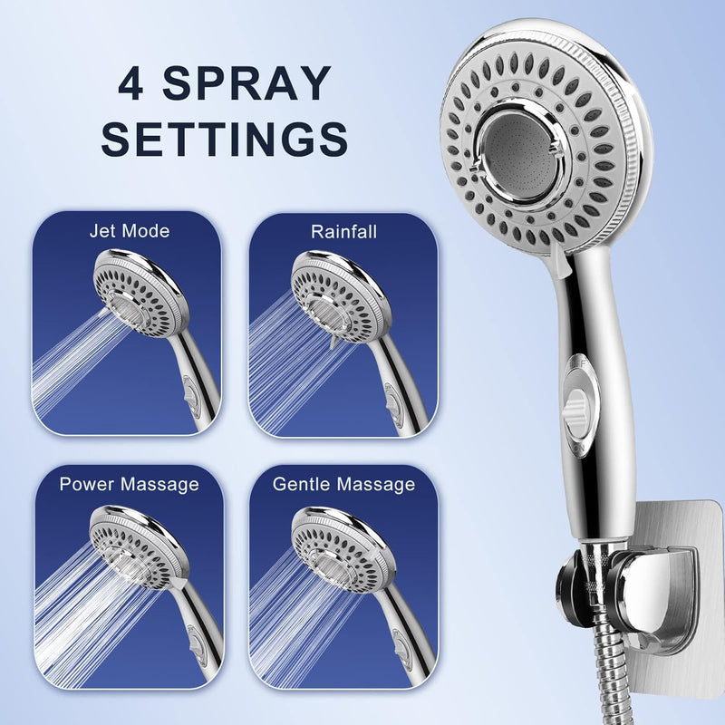 Shower Head Sink - Faucet Bathtub, Hose Sprayer Attachment with 9 Adapters, 79" Hose for Hair Washing, Pet Dog Rinse & Baby Bath, ON/OFF Extension for Tub Faucet, Utility Sink, Laundryroom, Garden | 79" Hose for Hair Washing - NewNest Australia