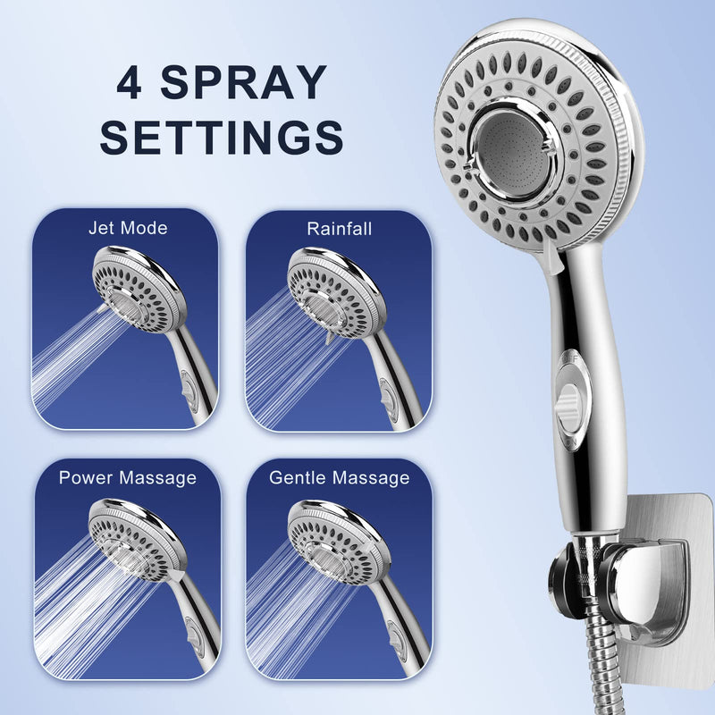 Shower Head Sink - Faucet Bathtub, Hose Sprayer Attachment with 9 Adapters, 79" Hose for Hair Washing, Pet Dog Rinse & Baby Bath, ON/OFF Extension for Tub Faucet, Utility Sink, Laundryroom, Garden
