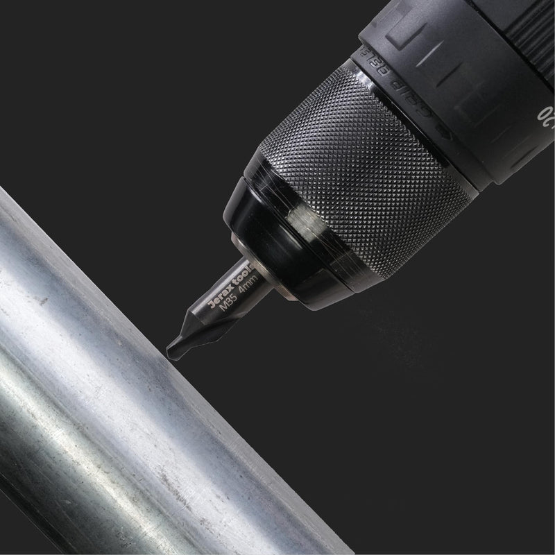 M35 HSS 60-Degree Angle Center Drill Bit Set, Countersink Tools for Lathe Metalworking for Stainless Steel, Alloy Steel, Cast Iron, Aluminum and Other Tough Metals (6 pcs)