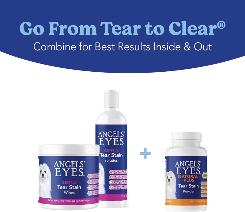 Angels' Eyes PLUS Tear Stain Prevention Powder for Dogs and Cats - 45 gram - Chicken Formula - NewNest Australia