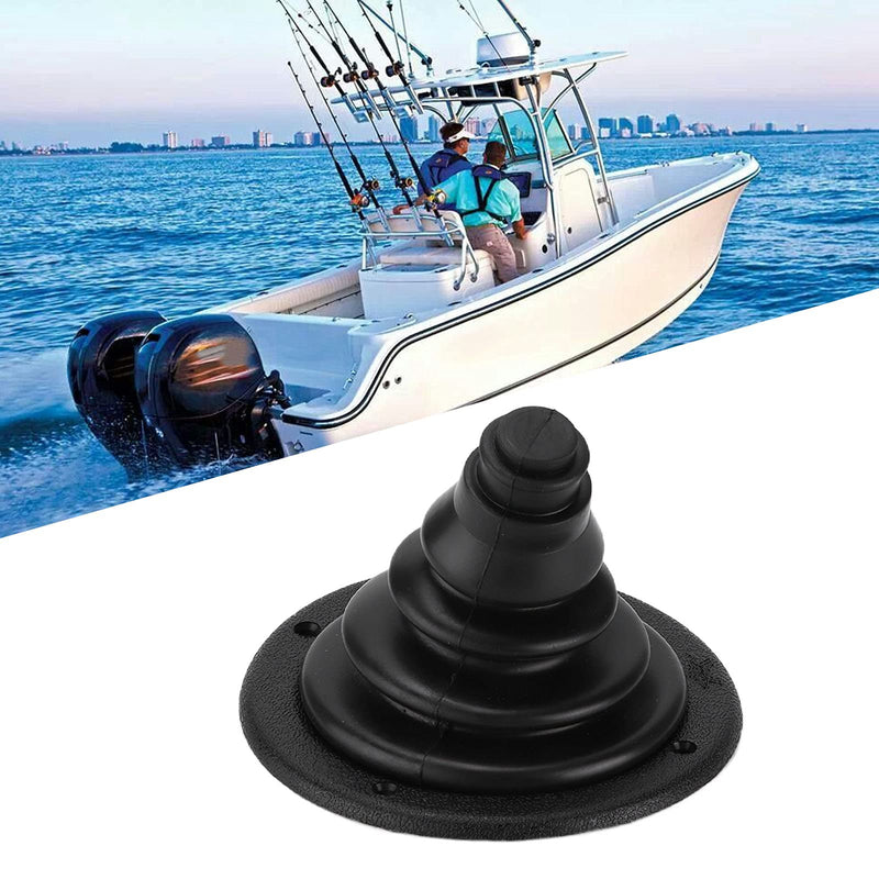 Cable Bellows Marine Steering Shift Cable Protective Bellows Rubber Plastic for Cars Boats Yachts Ships Motor boats Cable Boot Shift Harness Boots(B (black)) black