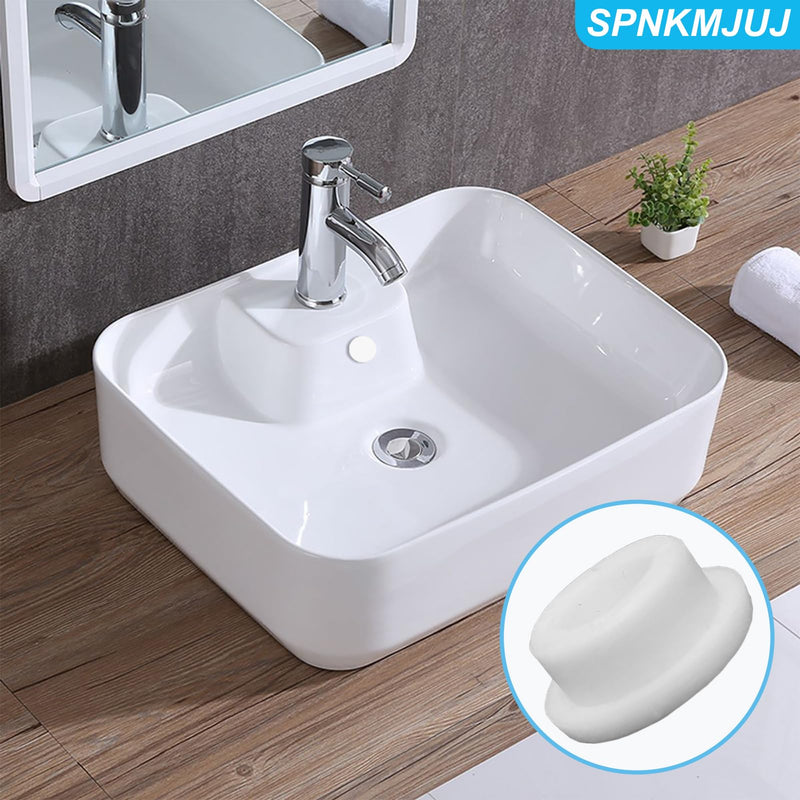40 PCS Bathtub Jet Covers Silicone Hole Plug White Tube Plugs Waterproof 4 Sizes Bathtub Plug Fit for 12mm 14mm 16mm 22-23mm Bathtub Hole