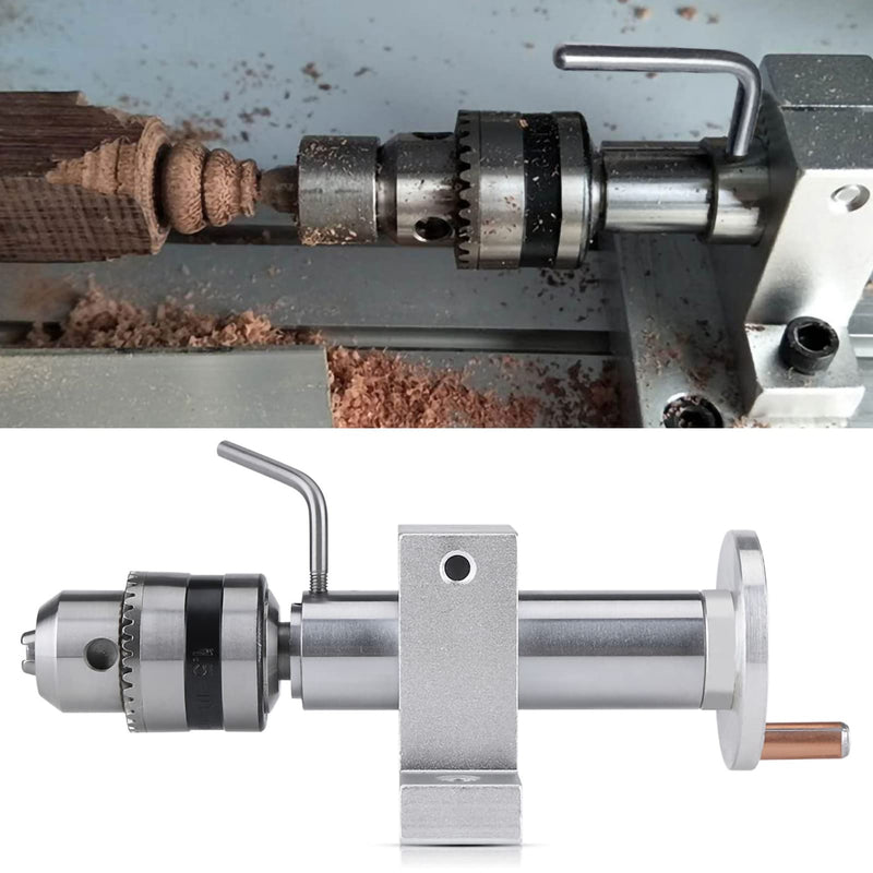 AYNEFY Telescopic Taper Revolving Centre, Live Center Revolving Centre Adjustable Bearing Live Center with Wrench for Mini Lathe Machine DIY Woodworking