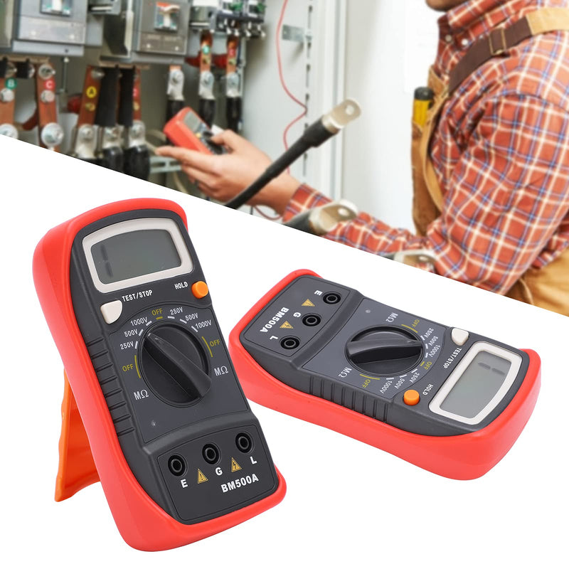 Digital Insulation Tester BM500A 1000V 1999MΩ LCD Display Megohmmeter Electronic Tester Maintenance