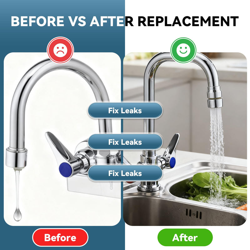 B-6RK Repair Kit for T&S Brass Faucet Cartridges & Spray Valves