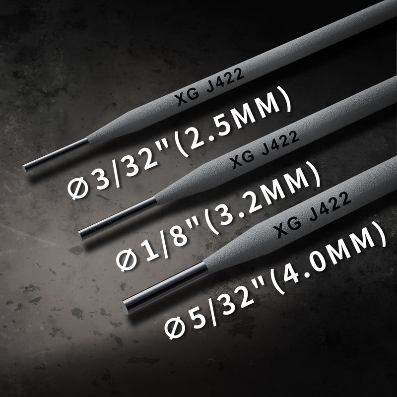 TRQWH E4303 (J422) Sticks Welding Electrode Rods 3/32"- 1/8" Carbon Steel Welding Rod (1/8"-1lb) 1/8"-1lb