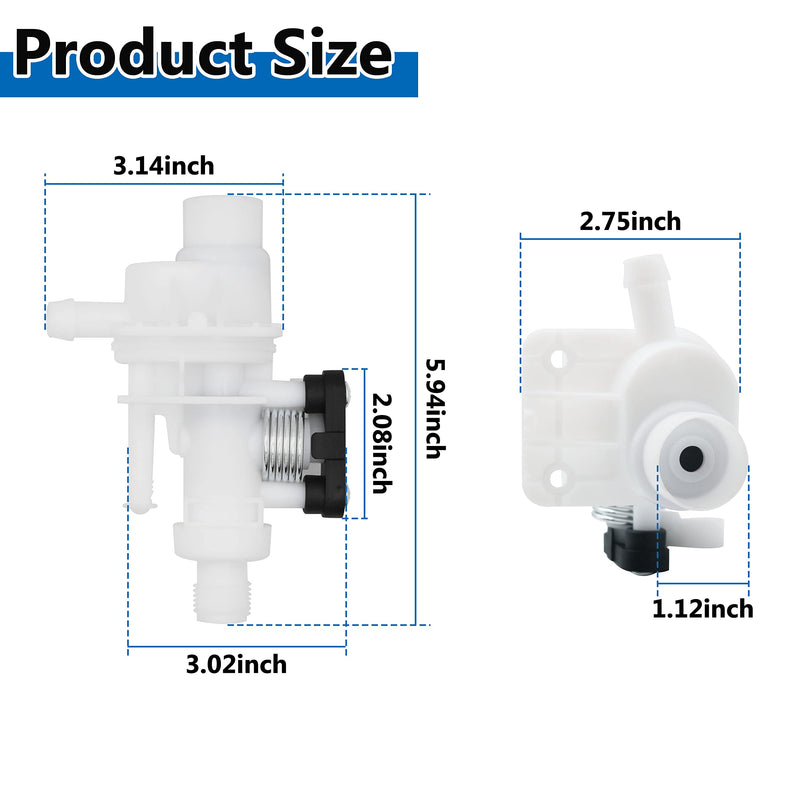 31113 Toilet Water Module Service Package，Compatible with Bravura Series Toilets,White