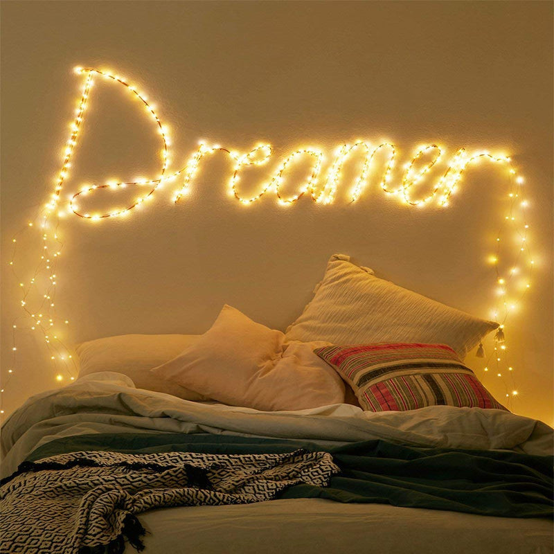 ANJAYLIA LED Fairy String Lights, 10Ft/3M 30leds Firefly String Lights Garden Home Party Wedding Festival Decorations Crafting Battery Operated Lights, Warm White Warm White 1 Pack 30 LED
