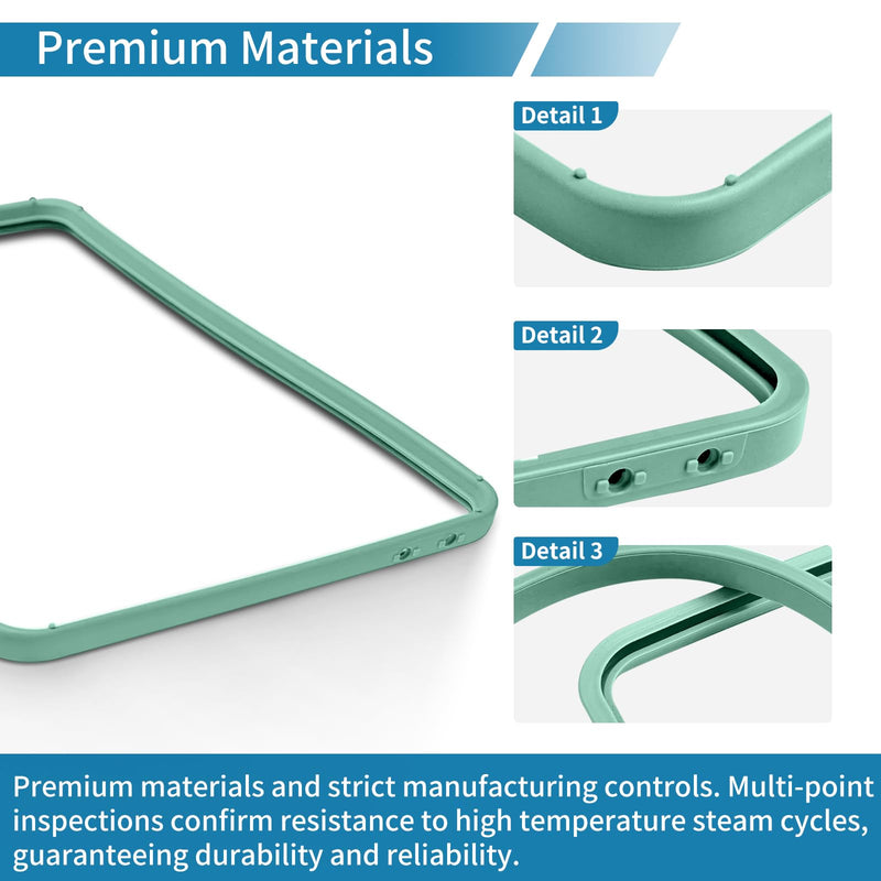 (1PC) #01-100028S Gasket Fits for Scican Statim 2000/2000 G4 / 2000S Cassette Seal Gasket Replacement Part #SCS001 PM KIT (1) 1