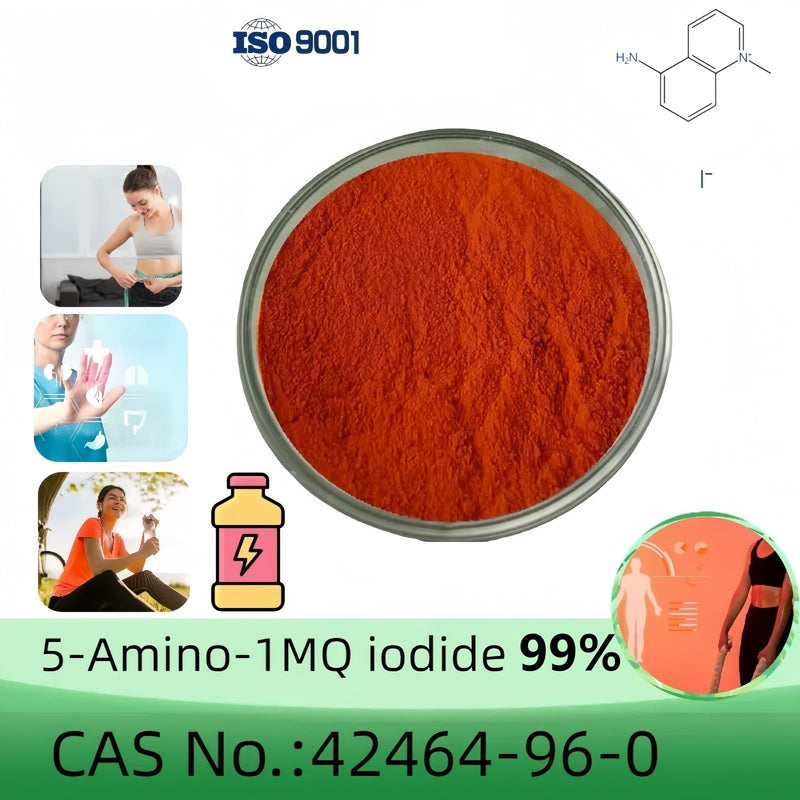 5-Amino-1-methylquinolin-1-ium Iodide, 5-amino-1MQ, Purity 99% Min, 5 Grams, Include 100mg Scoop, CAS No. 42464-96-0